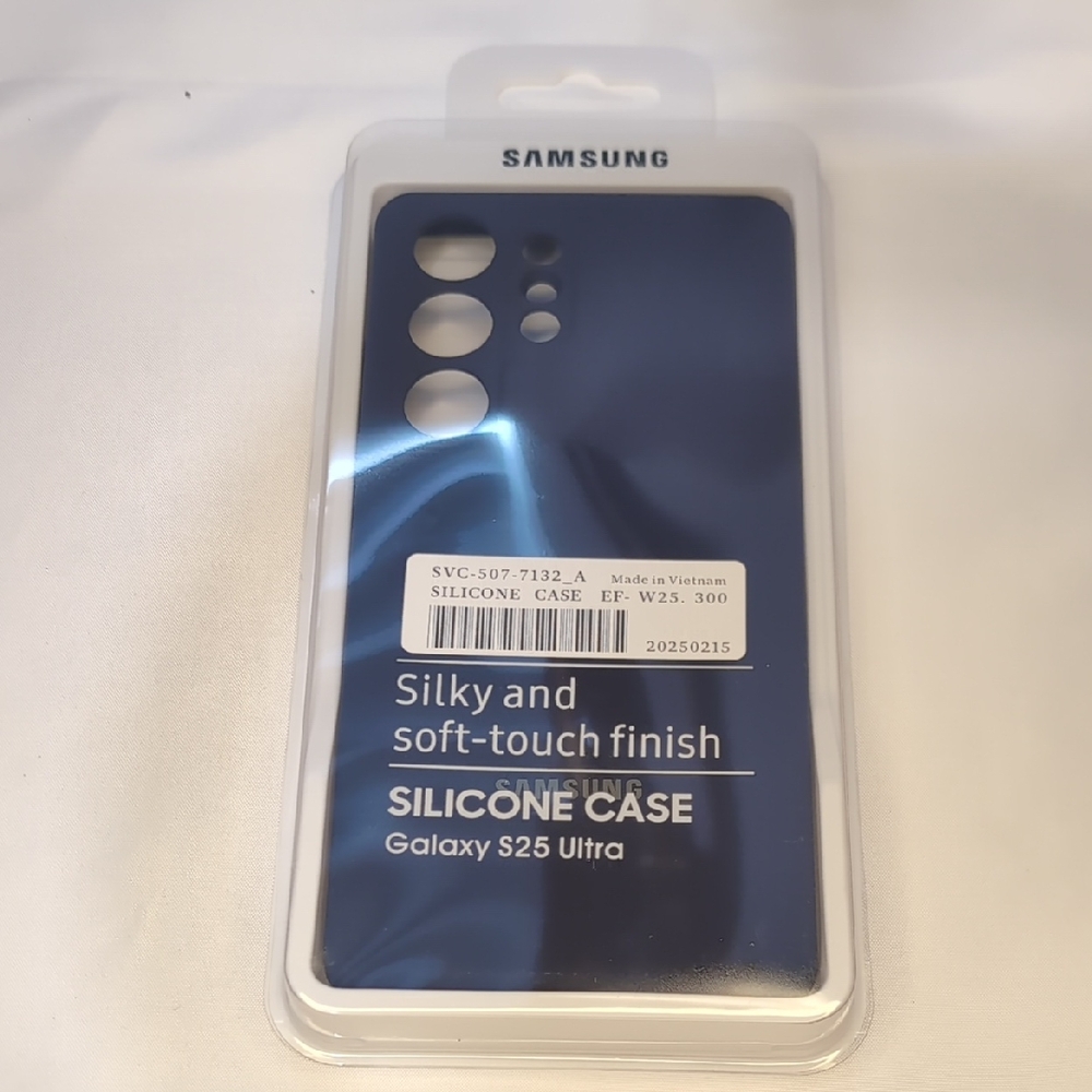 Samsung Galaxy S25 Ultra Silicone Case - Navy